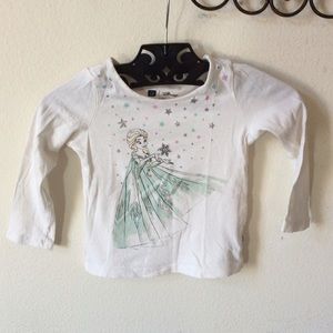 Disney Shirts & Tops - Disney Baby Gap Frozen Elsa Long Sleeve Tee Disney Shirts & Tops - Disney Baby Gap Frozen Elsa Long Sleeve Tee